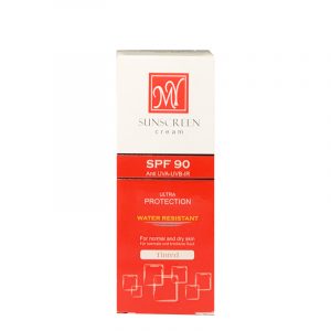كرم ضد آفتاب مای مناسب برای پوست نرمال و خشک با SPF90 حجم 50 میل