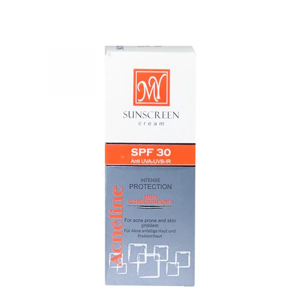 كرم ضد آفتاب مای مدل Acneline با SPF 30 حجم 50 میل