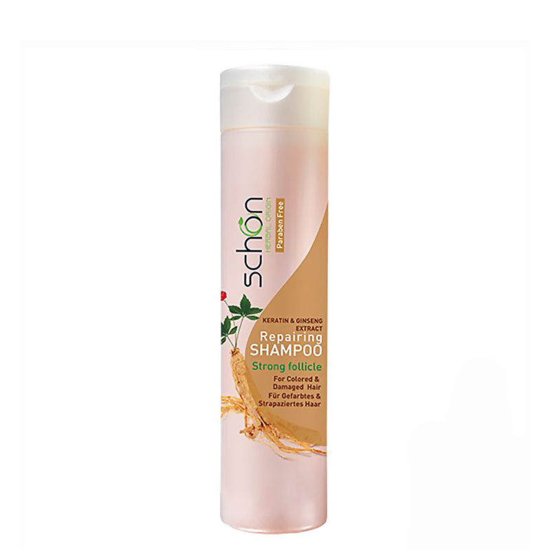 شامپو ترمیم کننده موهای آسیب دیده شون حجم 250 میل 1 شامپو ترمیم کننده موهای آسیب دیده شون حجم 250 میل