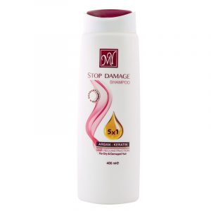 شامپو موهای آسیب دیده و رنگ شده مای مدل Stop Damage حجم 400 ميل