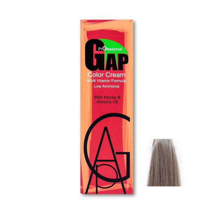 Gap-4792034730324 رنگ مو گپ سری خاکستری مدل بلوند خاکستری خیلی روشن شماره 9.1