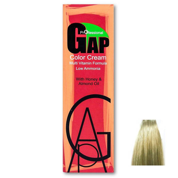 Gap-4792034730393 رنگ مو گپ سری زیتونی مدل بلوند زیتونی خیلی روشن شماره 10.2