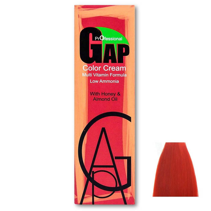 Gap-4792034730751 رنگ مو گپ سری قرمز پررنگ مدل بلوند قرمز روشن شماره 9.666