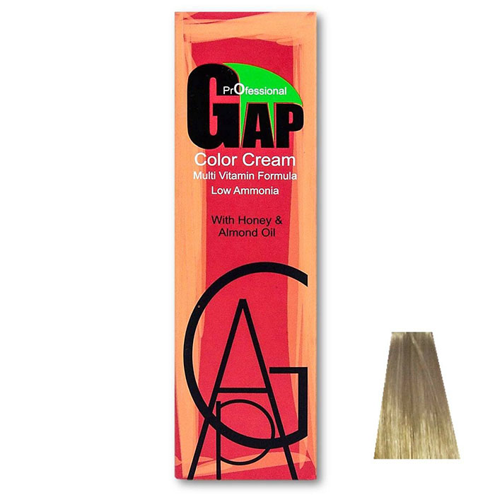 Gap-4792034730928 رنگ مو گپ سری هایلایت مدل خاکستری بنفش اکسترا بلوند خیلی روشن شماره 12.61