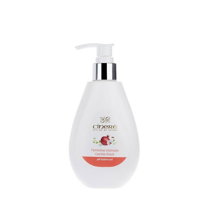 cinere-6260374027735 ژل بهداشتی بانوان حاوی عصاره ارکیده سفید و انار سینره 180 میلی لیتر