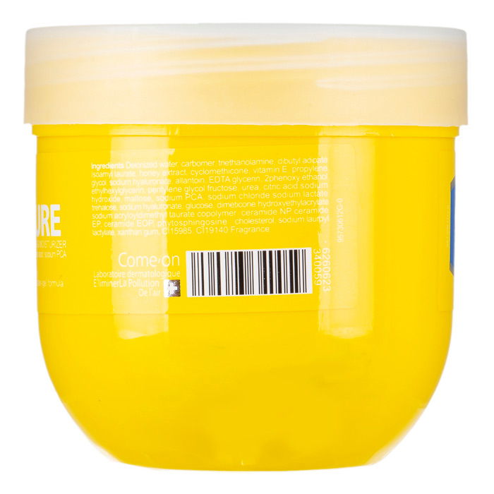 comeon-6260623340059-2 ژل کرم کاسه ای آبرسان قوی کامان مناسب پوست های حساس حجم 200 میل (موم عسل)