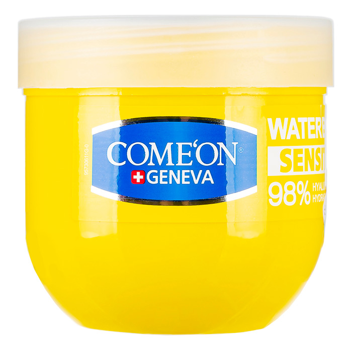 comeon-6260623340059-3 ژل کرم کاسه ای آبرسان قوی کامان مناسب پوست های حساس حجم 200 میل (موم عسل)