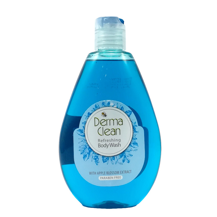 dermaclean-6260374027650 شامپو بدن درماکلین مناسب آقايان با عصاره شکوفه سيب حجم 300 میلی لیتر