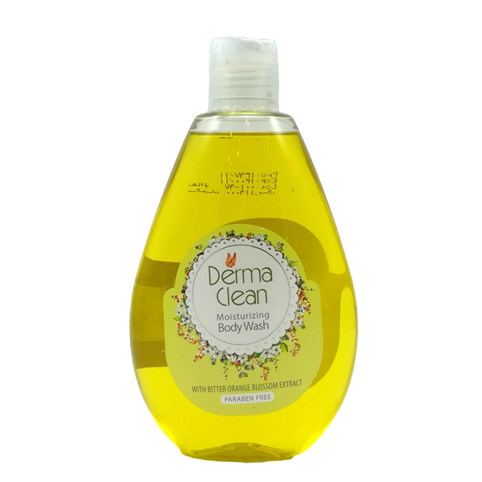 شامپو بدن درماکلين با عصاره شکوفه بهار نارنج حجم 300 میلی لیتر