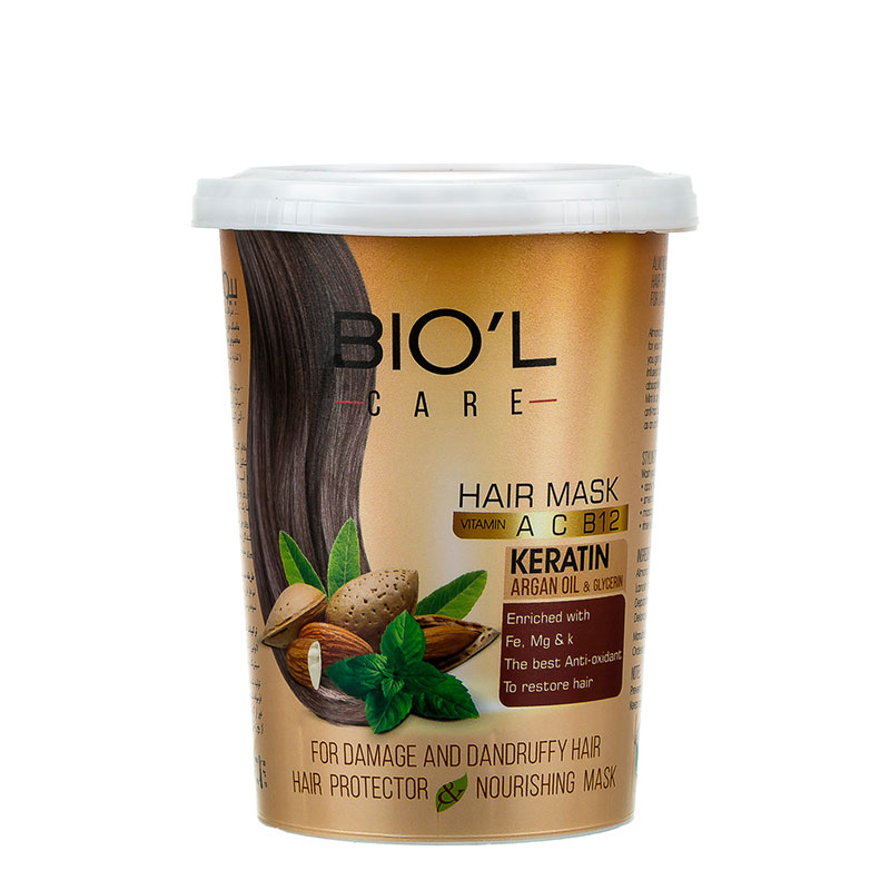 ماسک مو تغذیه کننده بیول حاوی عصاره بادام و نعنا حجم 500 میل 2 ماسک مو تغذیه کننده بیول حاوی عصاره بادام و نعنا حجم 500 میل