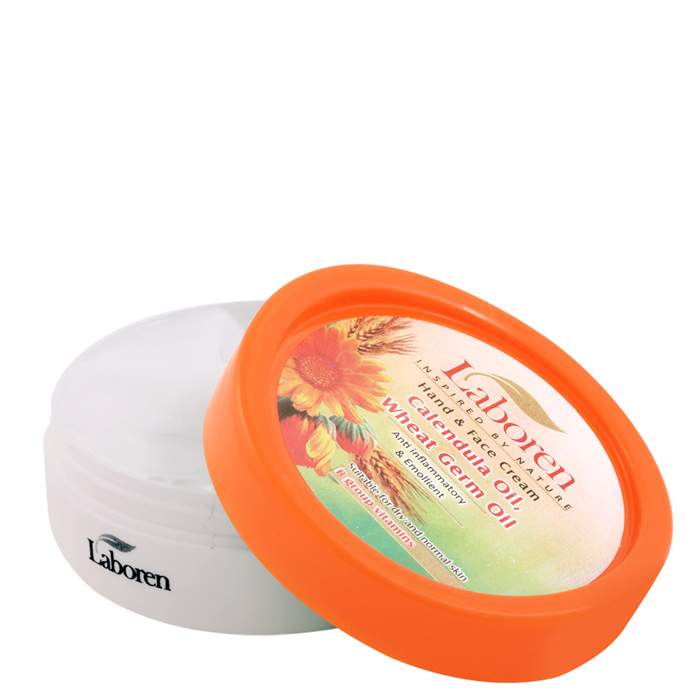 laboren-6260227721520 کرم مرطوب کننده جوانه گندم و گل همیشه بهار لابورن حجم 150 میل