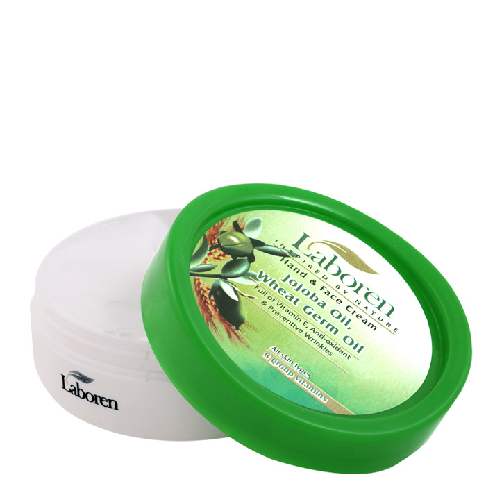 کرم مرطوب کننده جوانه گندم و جوجوبا لابورن حجم 150 میل