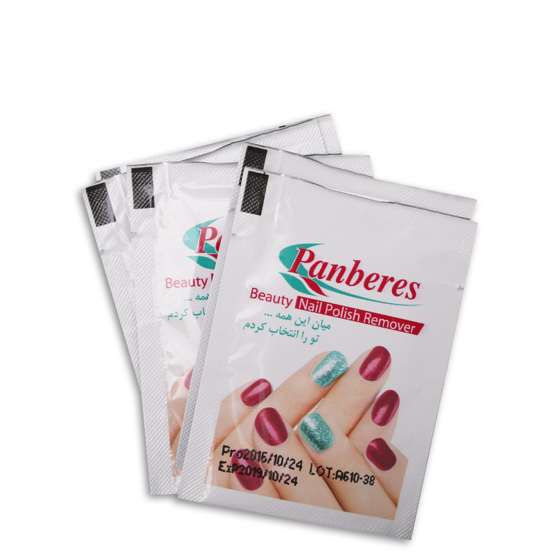 دستمال لاک پاک کن پنبه ریز 5 عدد 2 دستمال لاک پاک کن پنبه ریز 5 عدد