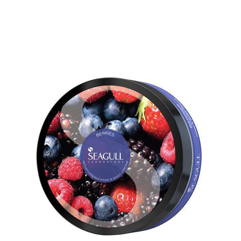 کرم مرطوب کننده کاسه ای دست و بدن سی گل با عصاره انواع توت حجم 200 میل