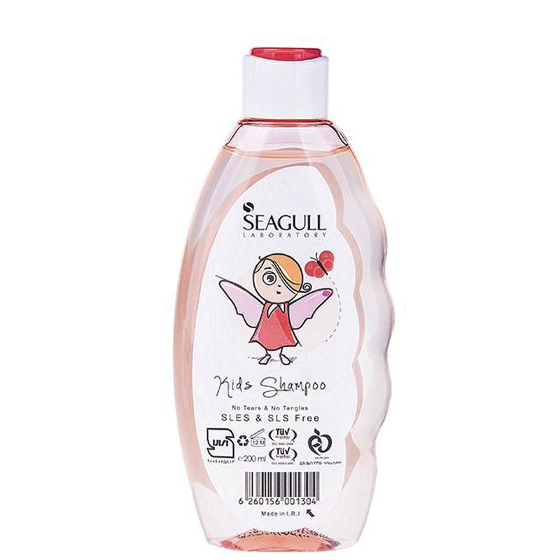 شامپو بچه دخترانه سی گل حجم 200 میل