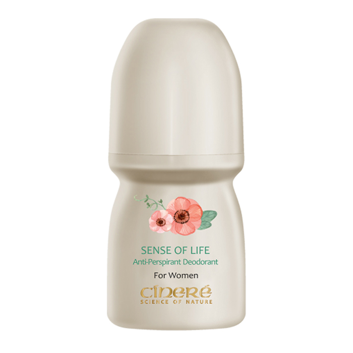 cinere-6260374025854 رول ضد تعریق زنانه سینره با رایحه بهاری حجم 50 میلی لیتر
