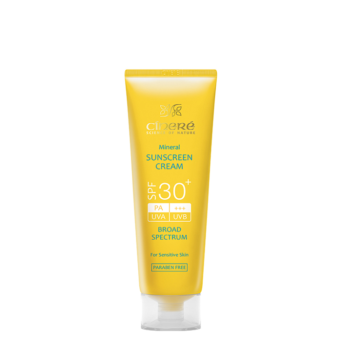 کرم ضد آفتاب مینرال سینره با +SPF30 - بی رنگ