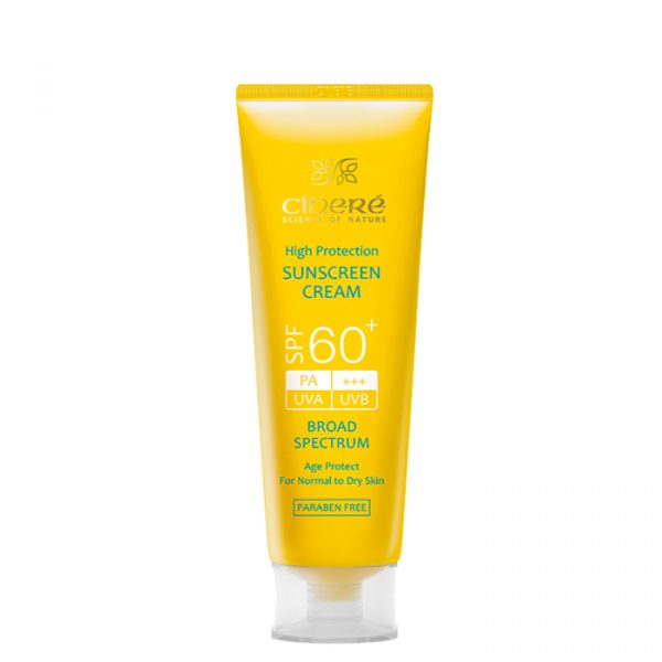 کرم ضد آفتاب سینره با +SPF60 - بی رنگ