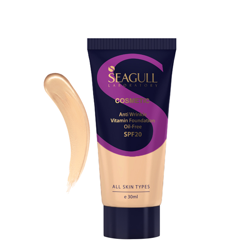 کرم پودر ضد چروک سی گل با SPF20 حجم 30 میل شماره 07 - بژ روشن