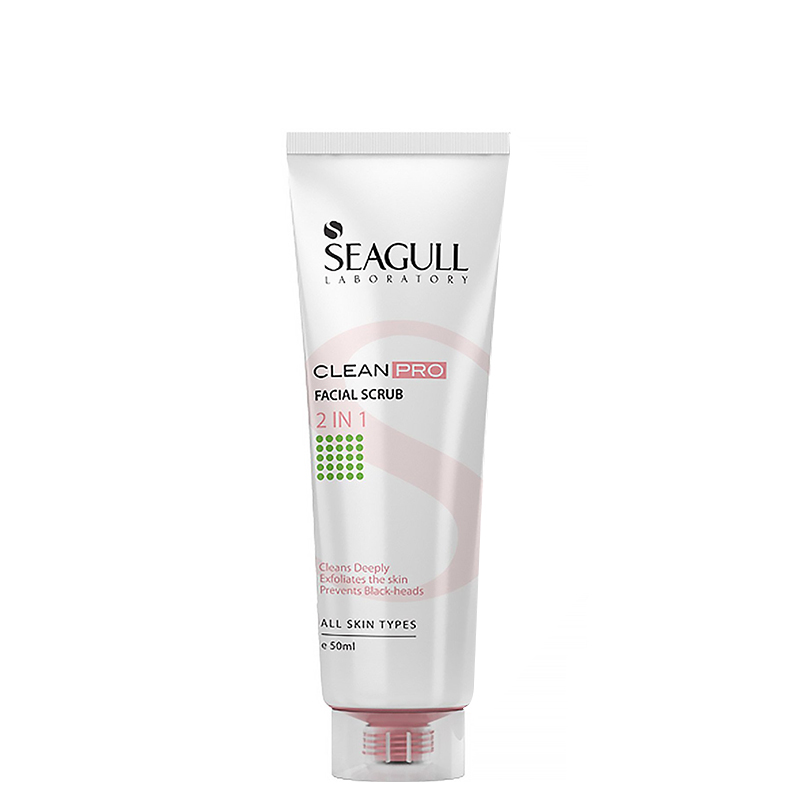 اسکراب و پاک کننده صورت 2 در 1 سی گل حجم 50 میل 2 اسکراب و پاک کننده صورت 2 در 1 سی گل حجم 50 میل