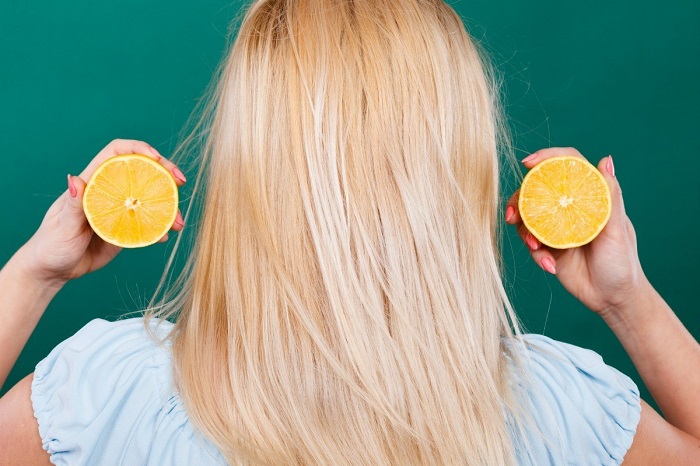 روشن کردن مو با لیمو