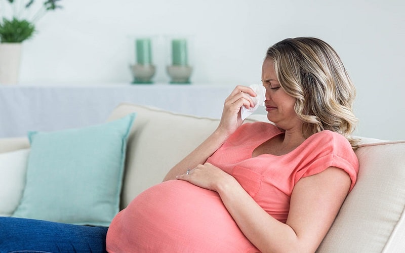 تنگی نفس در بارداری نشانه چیست؟